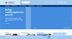 Desktop Screenshot of hwk-mittelfranken.de